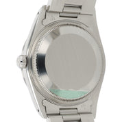 Rolex Oyster Perpetual Date Steel Blue Dial 34mm Automatic Mens Watch 15200