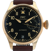 IWC Big Pilot Bronze 7 Days Black Dial 46.2mm Automatic Men’s Watch IW501005