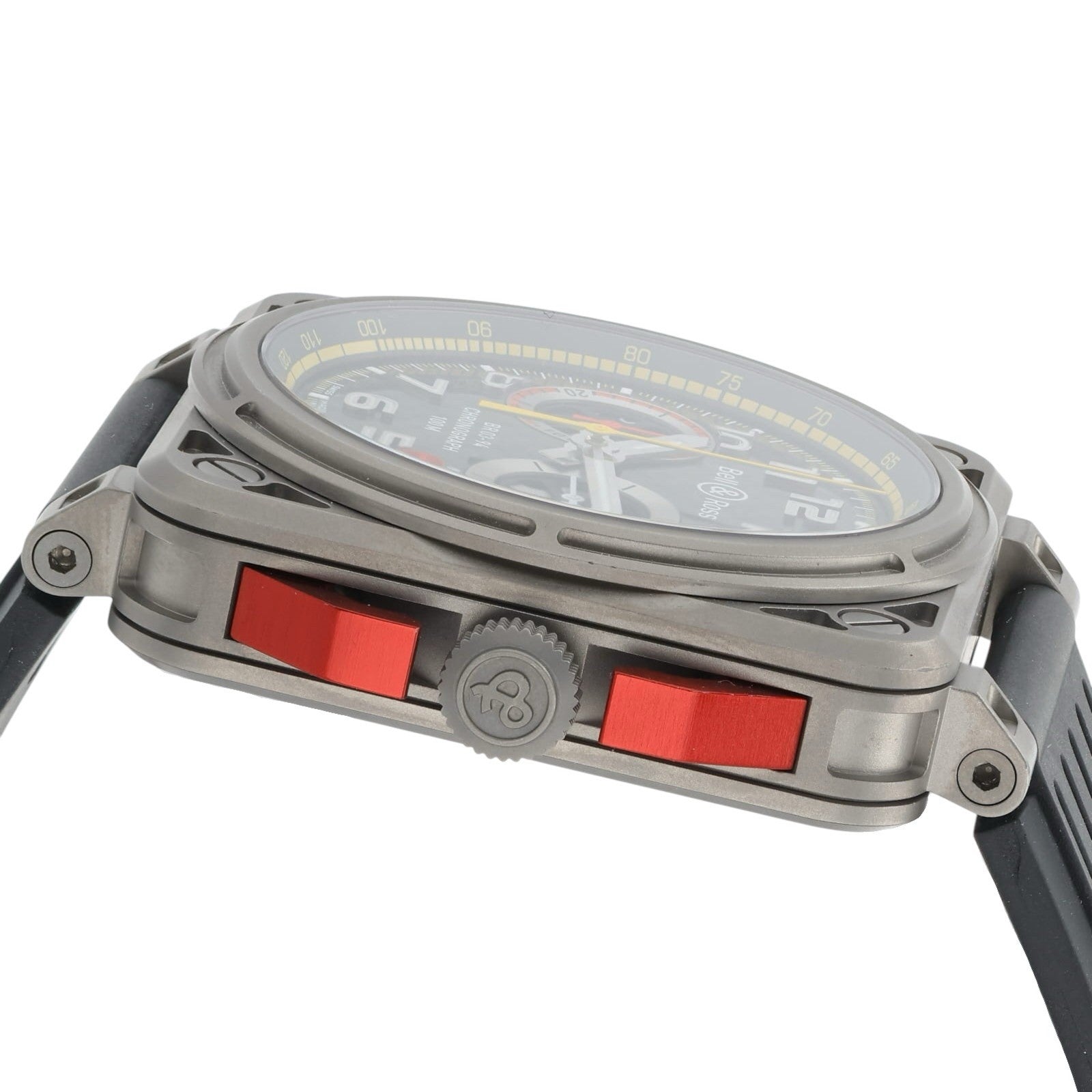 Bell & Ross BR 03-94 Titanium Black Dial 42mm Automatic Mens Watch BR03-94-RS18