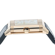 JLC Reverso Duoface Silver & Blue Dial Steel 47x28mm Manual Wind Mens Q3982590