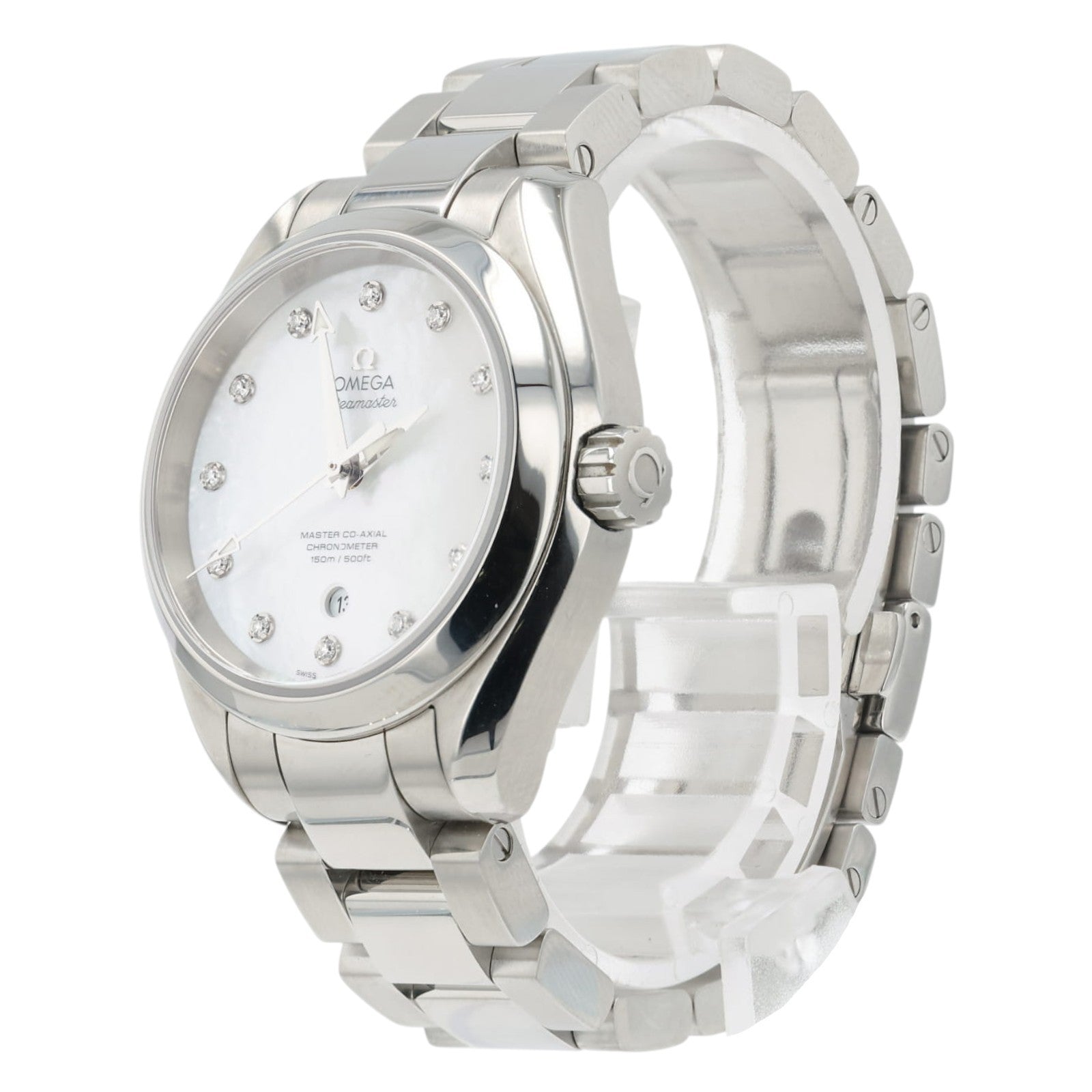 Omega Seamaster Aqua Terra MOP Dial Steel 34mm Automatic 231.10.34.20.55.002