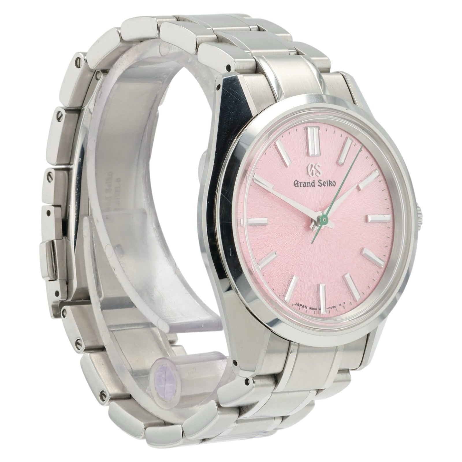 Grand Seiko Heritage Hanami Pink Dial Steel 36mm Manual Wind Men’s Watch SBGW313