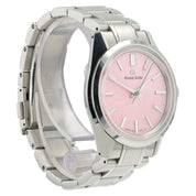 Grand Seiko Heritage Hanami Pink Dial Steel 36mm Manual Wind Men’s Watch SBGW313