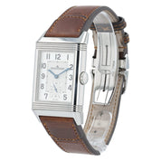 Jaeger-LeCoultre Reverso Silver & Black Dial Steel 28mm Manual Wind Q3848422