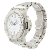 Panerai Submersible White Dial Stainless Steel 44mm Automatic Mens PAM01226