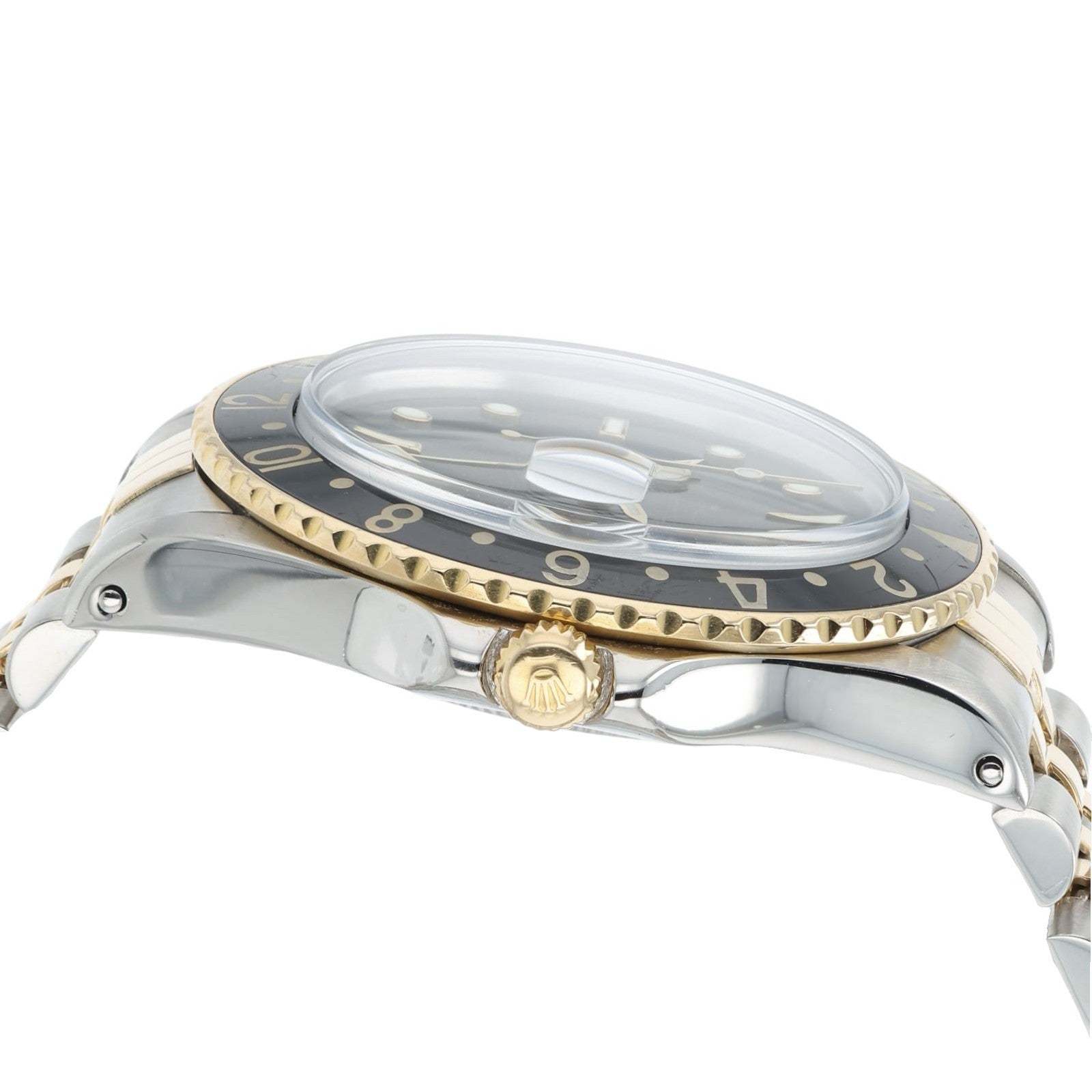 Rolex GMT-Master 2 16753 Two-Tone Yellow Jubilee Black Dial 40mm Watch