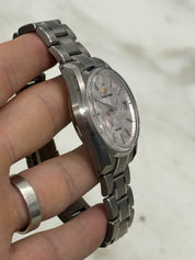 Grand Seiko Heritage Collection “Shunbun” Pink Dial Titanium Watch SBGA413
