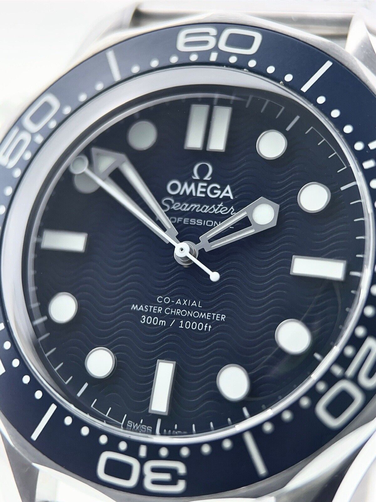 Omega Seamaster James Bond Anniversary Steel Blue Dial 42mm 210.30.42.20.03.002