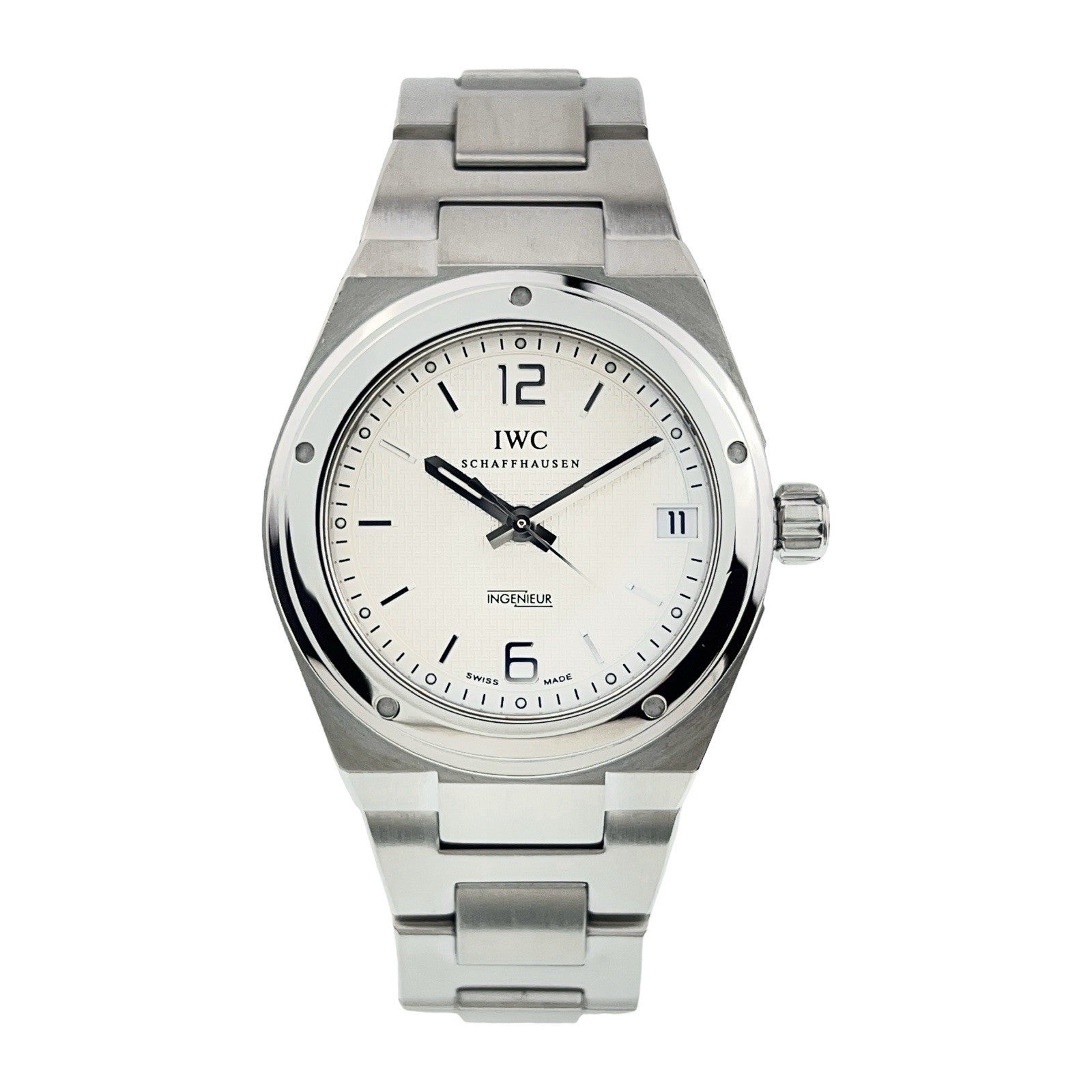 IWC Ingenieur Stainless Steel Silver Dial 34mm Automatic Unisex Watch IW451501