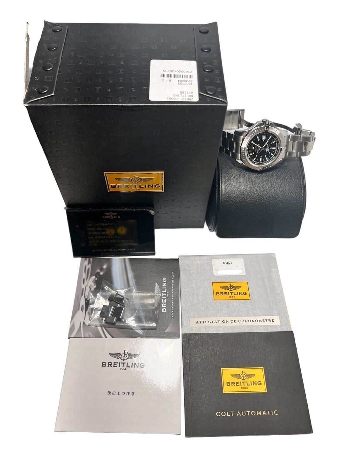 Breitling Colt Stainless Stainless Steel 44mm Automatic Men’s Watch A17388