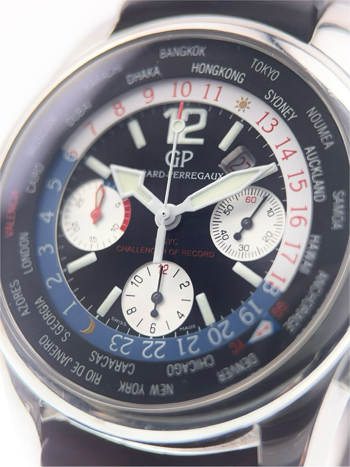Girard Perregaux BMW Oracle Racing Steel 43mm Automatic Men’s Watch 498000