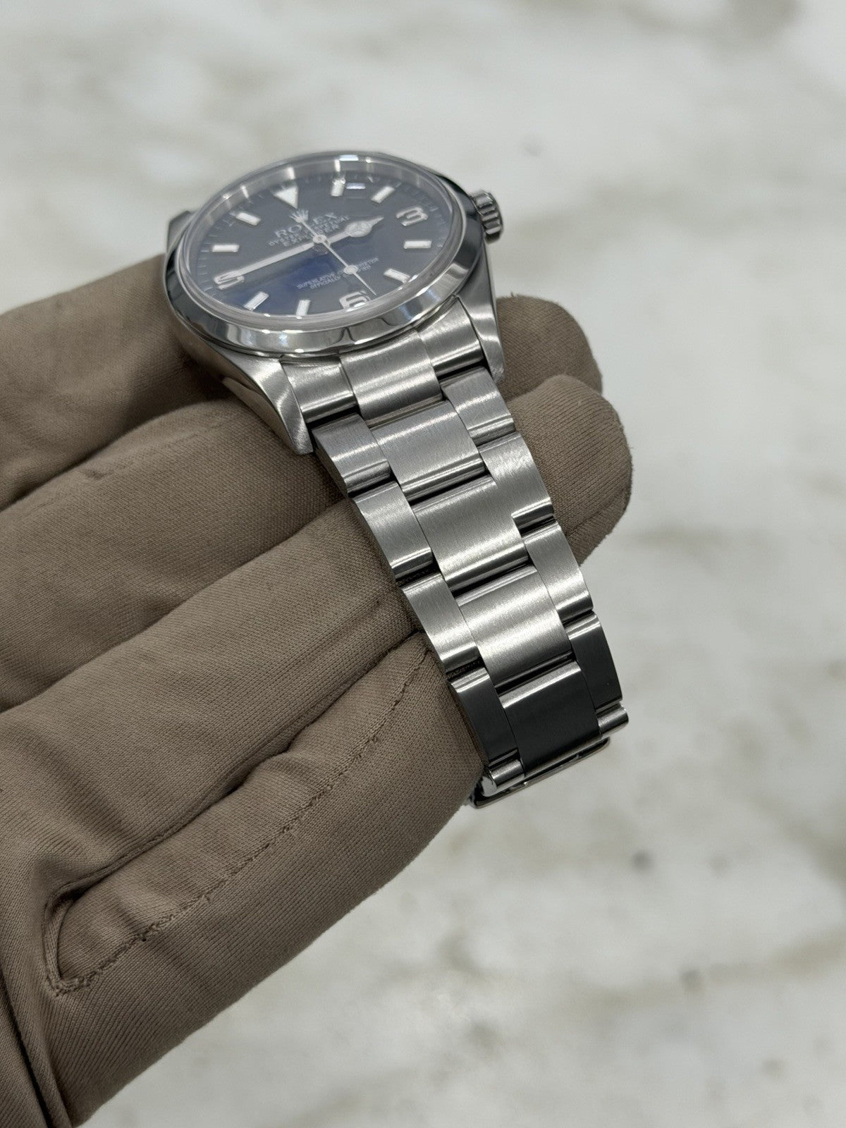 Rolex Explorer Stainless Steel Black Dial 36mm Automatic Mens Watch 114270