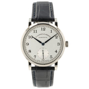 A Lange and Sohne 1815 White Dial 18k White Gold 38mm Manual Mens Watch 235.026