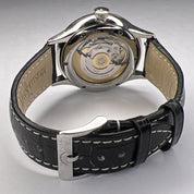 MeisterSinger Pangaea 40mm Steel Red Black Dial Automatic Day Date Watch PDD902