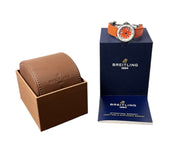 Breitling Superocean Stainless Steel Orange Dial 36mm Unisex Watch A17377