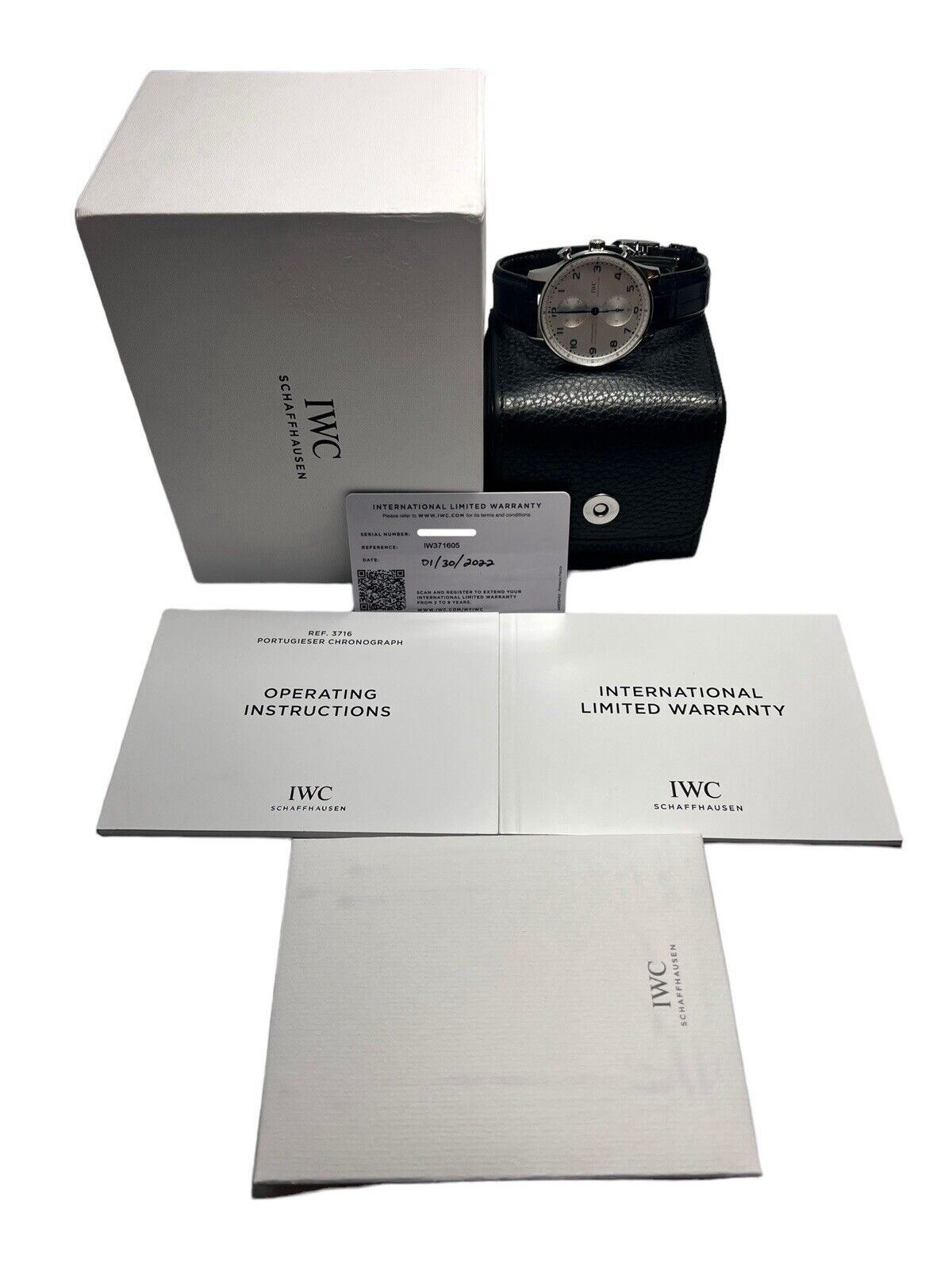 IWC Portuguese Chronograph Stainless Steel 41mm Automatic Men’s Watch IW371605