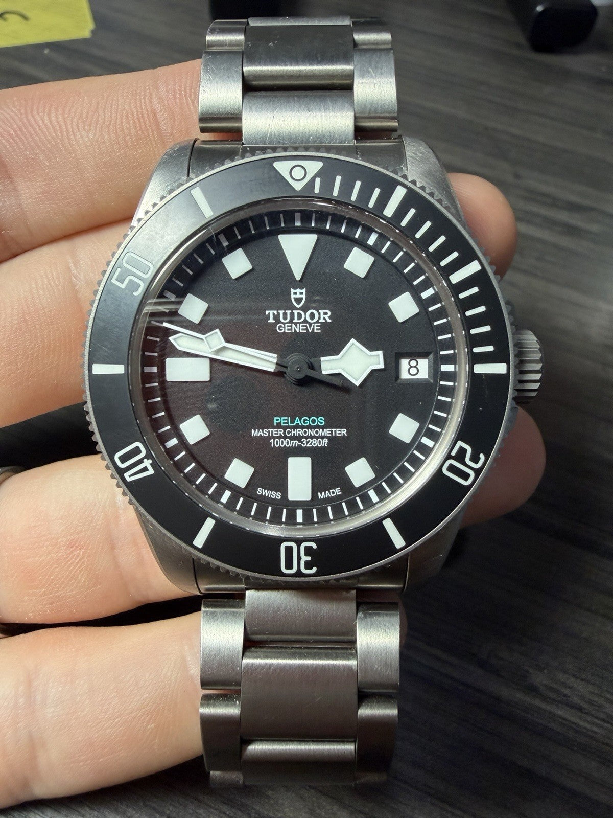 Tudor Pelagos Ultra Titanium Black Dial 43mm Automatic Mens Watch 2543C1A7NU