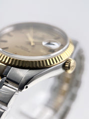 TUDOR Prince Date Day 76213 Champagne Dial Men's Two Tone Automatic Watch
