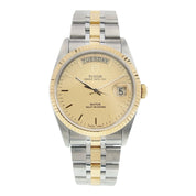 Tudor Prince Date-Day Gold & Steel 76213