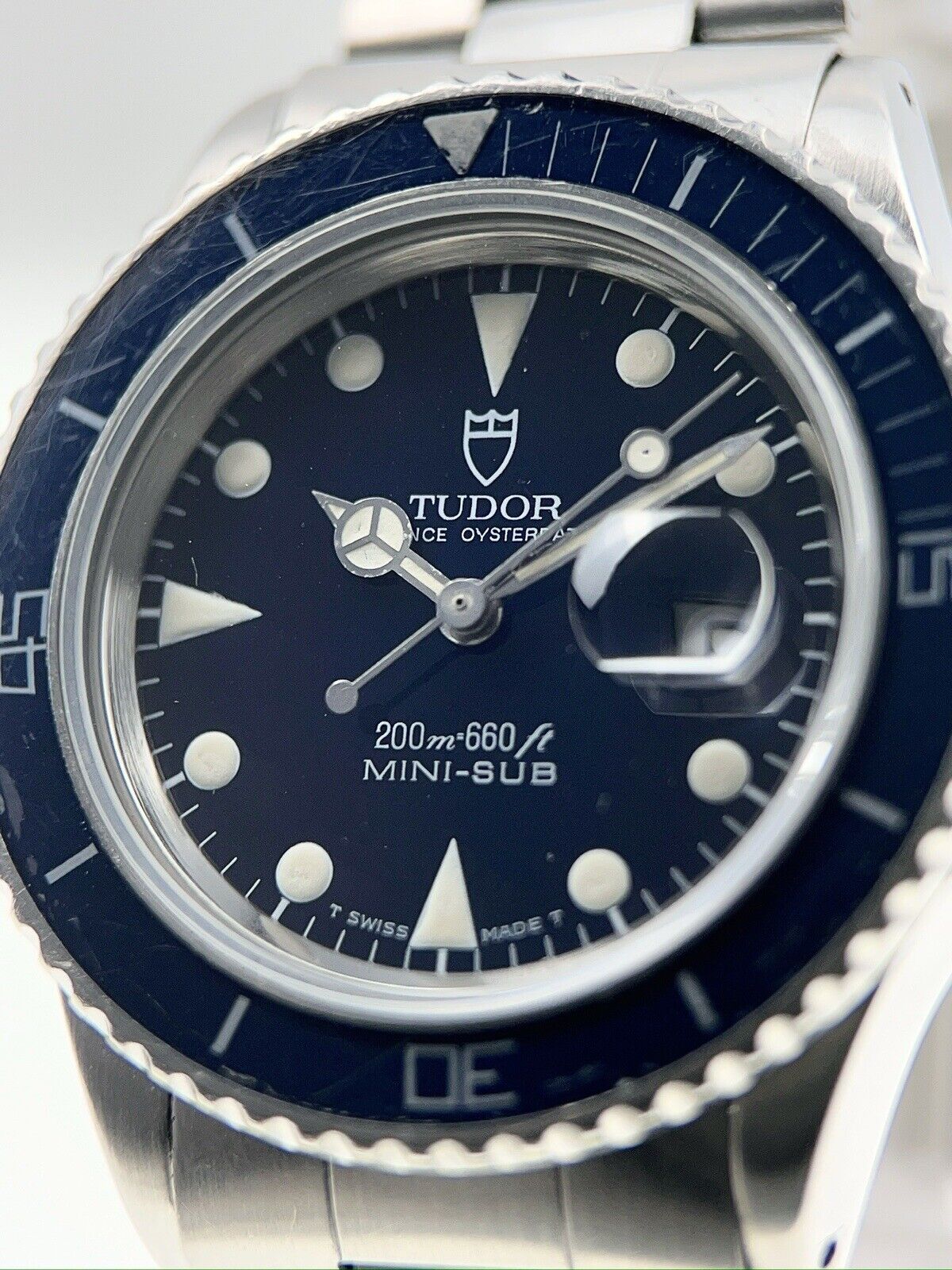 Tudor Prince Mini Sub Steel Blue 33mm Automatic Women’s Watch 73090