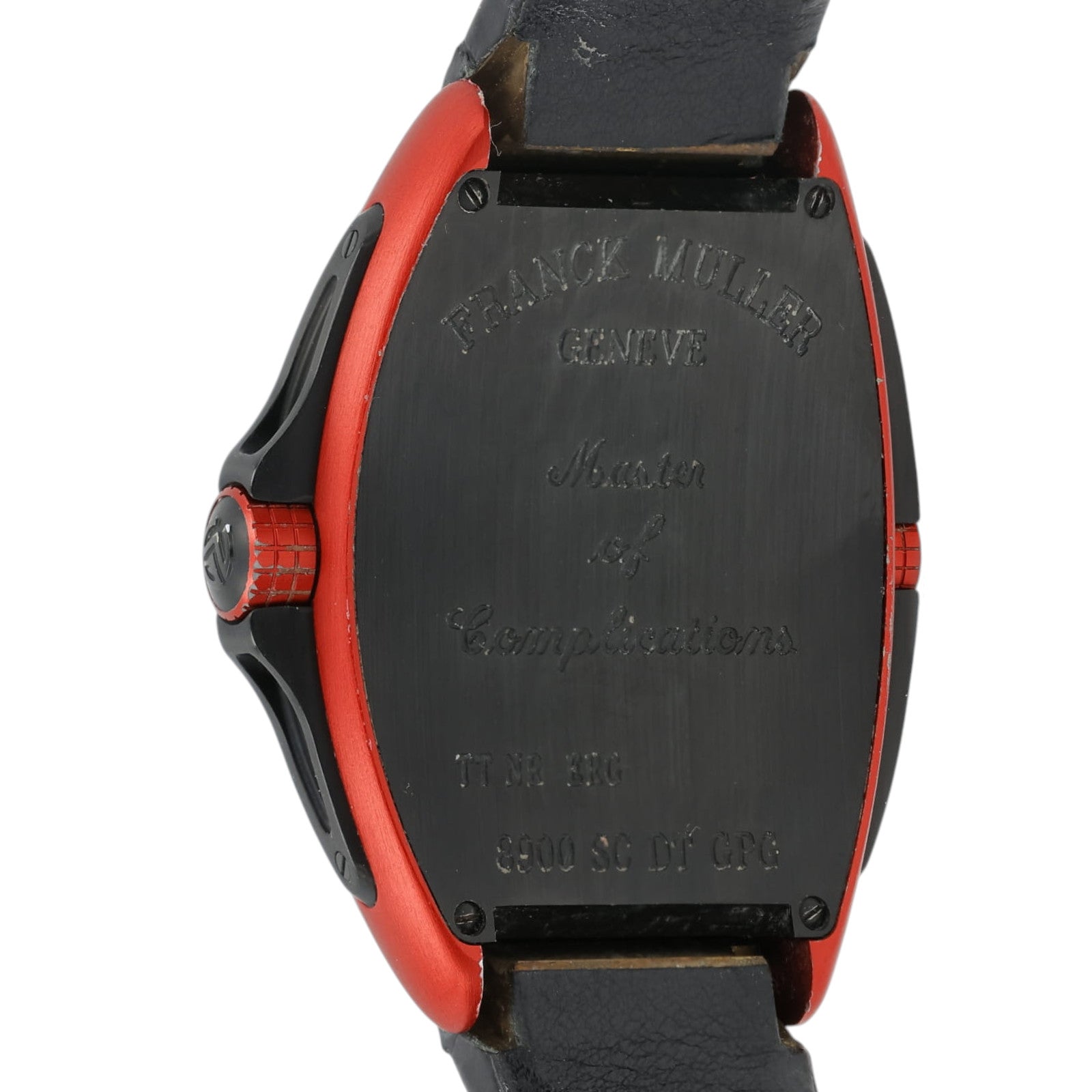 Franck Muller Conquistador Grand Prix Black Dial Titanium 38mm 8900 SC DT GPG