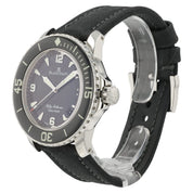 Blancpain Fifty Fathoms Black Dial Steel 45mm Automatic Mens Watch 5015-1130-52A