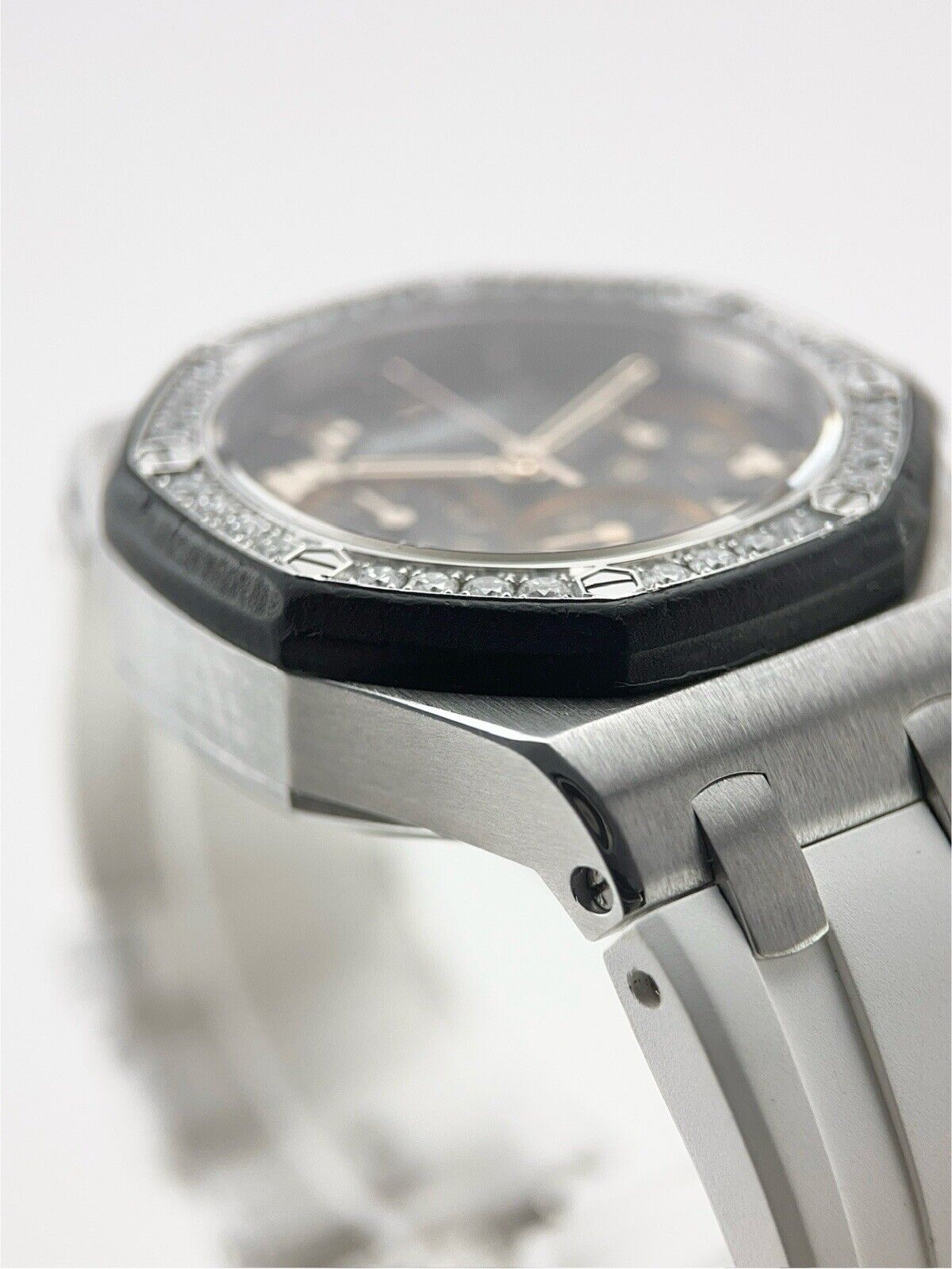 Audemars Piguet Royal Oak Offshore Women's Watch Factory Diamonds 26282SK