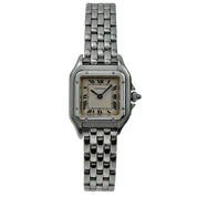 Cartier Panther 1320 22MM Quartz Stainless Steel Case Silver Dial Women's Watch