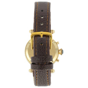 Cartier Diablo 18k Yellow Gold White Dial 32mm Quartz Movement Womens Watch 1400