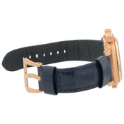 Panerai Luminor Marina 18k Rose Gold  Blue Dial 44mm Automatic Mens PAM01111