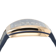 Franck Muller Yachting Blue Dial 18k Rose Gold 44mm Automatic Mens V45 SC DT