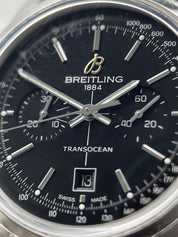 BREITLING Transocean A41310 Chronograph Date Automatic Men's Watch With Box