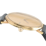 Universal Geneve Coin 18k Yellow Gold 34mm Gold Dial Manual Wind Men’s Watch