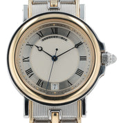 Breguet Marine Silver Dial Steel and Yellow Gold 35mm Automatic 3400 SA/12/X90