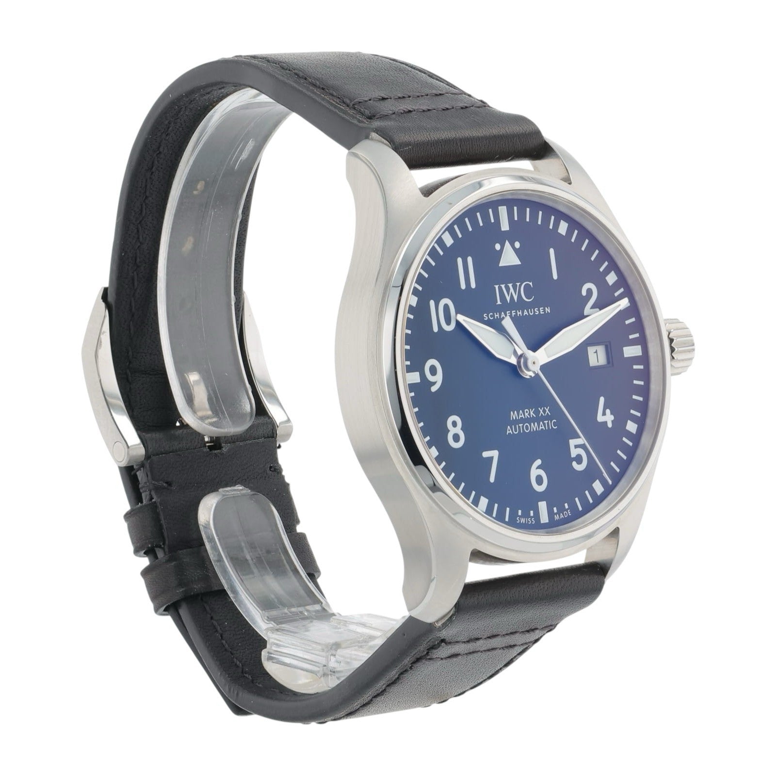 2025 IWC Pilot Mark XX Steel Black Dial 40mm Automatic Men’s Watch IW328201