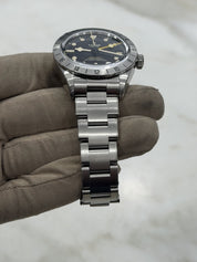 2023 Tudor Black Bay Pro Stainless Steel GMT Men's Black Dial Watch 79470