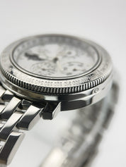 Breitling Astromat Special Ed Steel White Dial 40mm Automatic Mens Watch A19405