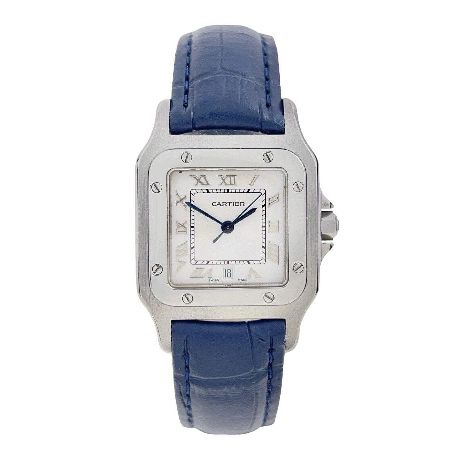 Cartier Santos Galbee Stainless Steel Quartz Men’s Watch W20025D6