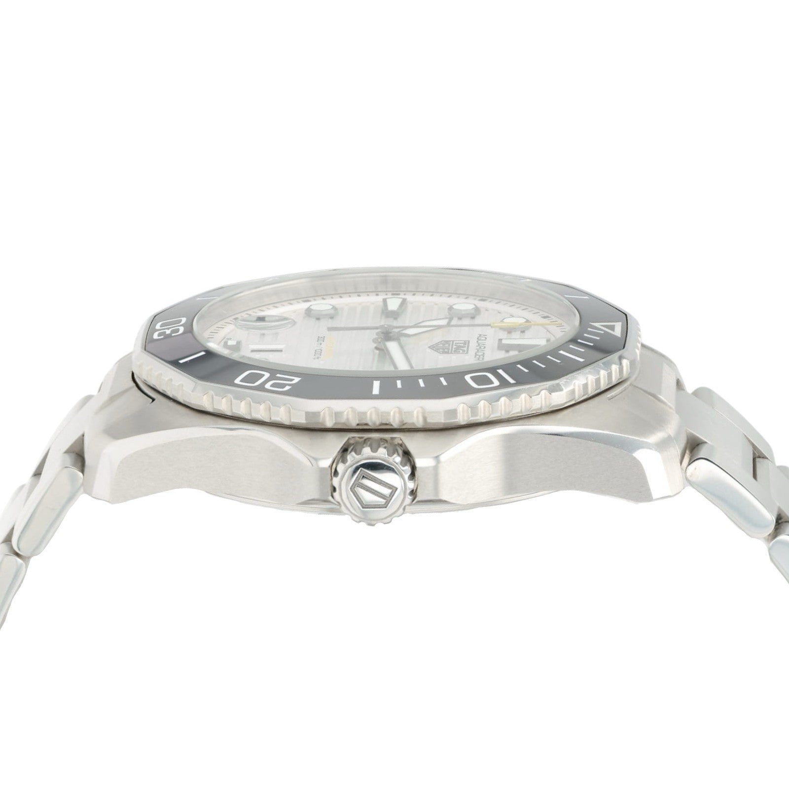 Tag Heuer Aquaracer Gray Dial Stainless Steel 43mm Automatic Mens Watch WBP201C