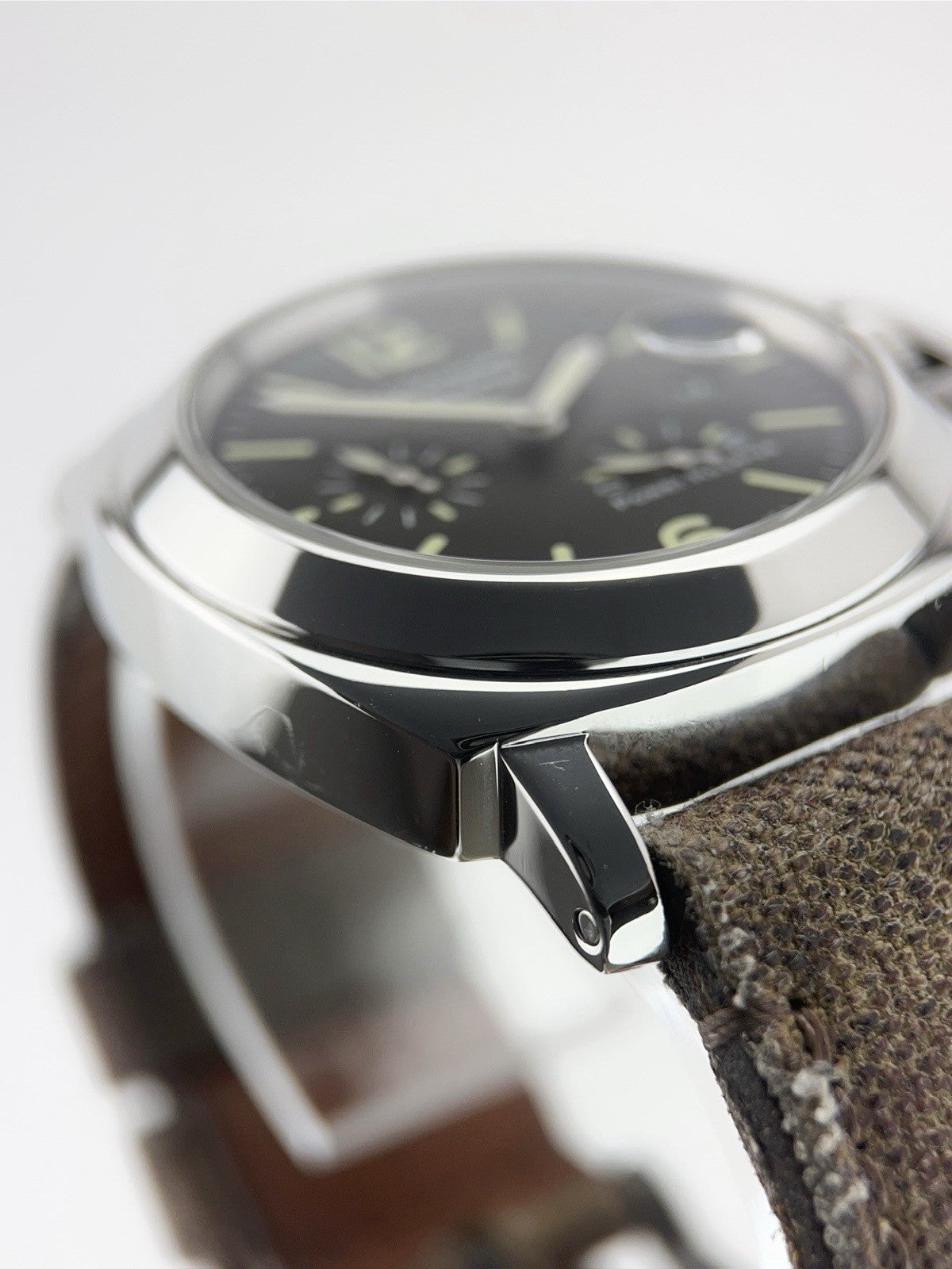 Panerai Luminor Stainless Steel Black Dial 44mm Automatic Men's Watch PAM0090