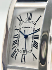 Cartier Americaine Midsize 18k White Gold Automatic Unisex Watch W2603656