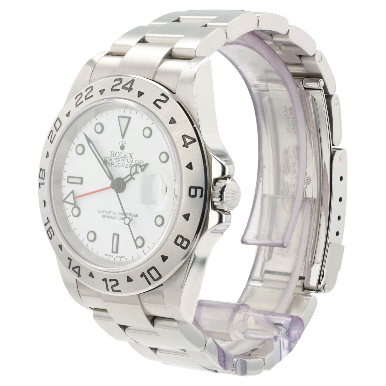 Rolex Explorer II Polar White Dial Stainless Steel 40mm Automatic Mens 16570