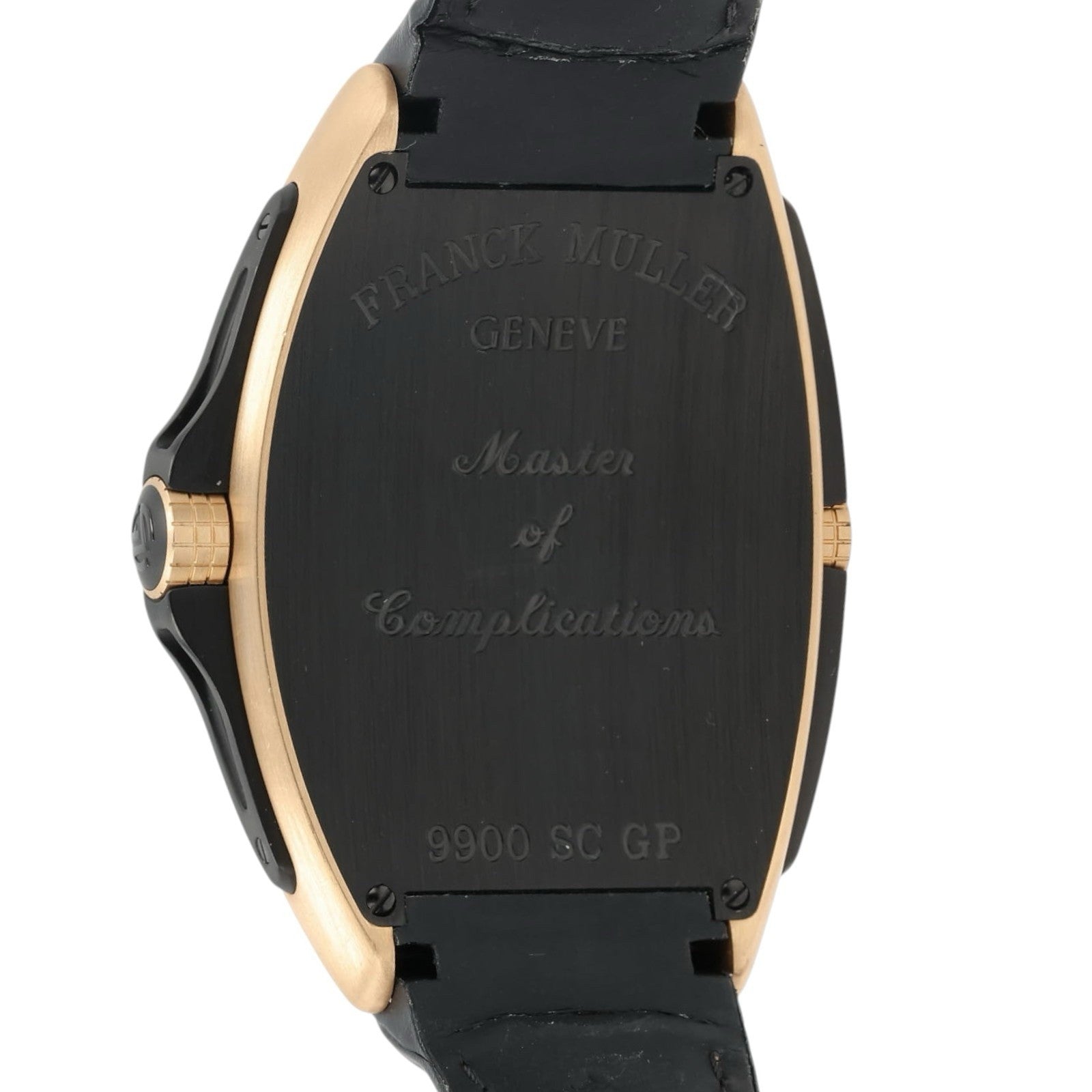 Franck Muller Grand Prix Black Dial 18K Rose Gold 49mm Automatic Watch 900SCGP