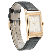 LeCoultre Reverso Tribute Silver Dial 18k Rose Gold Manual Men’s Watch Q7132521