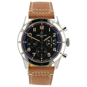 Breitling Classic AVI Black Dial Stainless Steel 42mm Automatic Men’s A23380