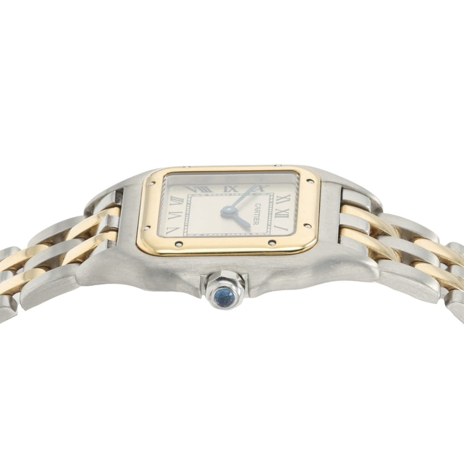 Cartier Panthere Silver Dial 18k Gold & Steel 22mm Quartz Women’s Watch 6692