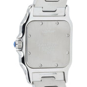 Cartier Santos Galbee Silver Dial Gold & Steel 29mm Quartz Unisex Watch 1566