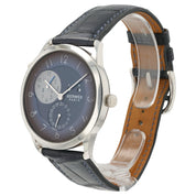 Hermes Slim GMT Hodinkee Blue Dial Stainless Steel 39.5mm Automatic Men’s Watch