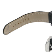 De Grisogono Uno Dual Time Steel Black Dial 33mm Automatic Unisex 861/1300-3