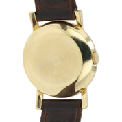 Vacheron Constantin Silver Sector Dial 18k Yellow Gold 32mm Wind Up Watch 4898